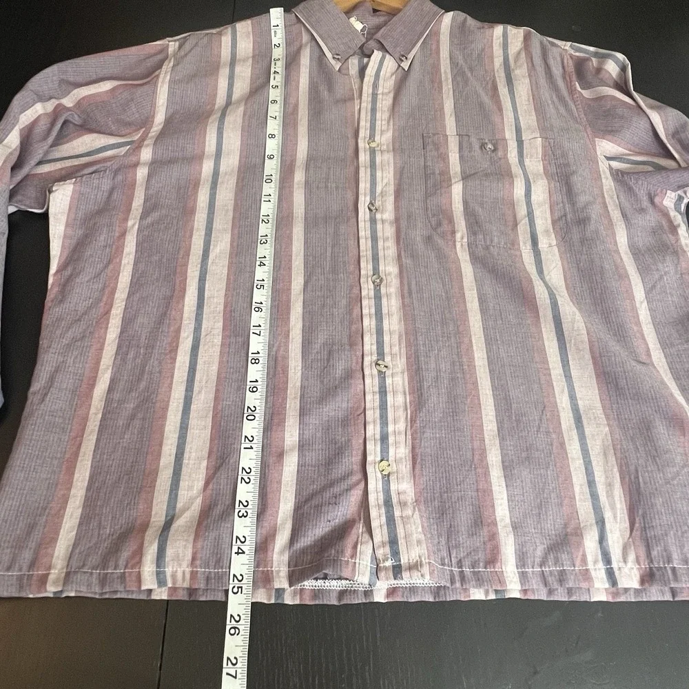 Urban Renewal Remade Clean Finish Button-Down Shirt S/M Stripe Long Sleeve‎ NEW